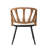 Contemporary Outdoor Set With PE Rattan Chairs And Plastic Wood Table,Suitable For Gardens And Lawns-818620687