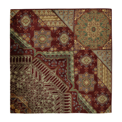 One-of-a-Kind 3'11" X 4' Hand Knotted Area Rug