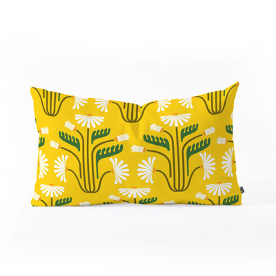 Coussin lombaire marguerites raven jumbo