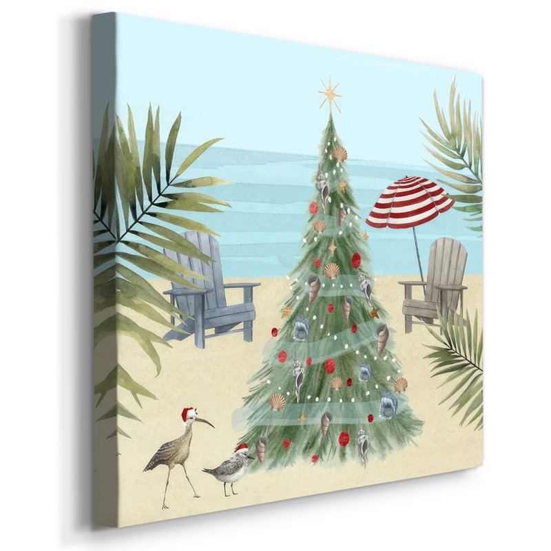 Joyeux Noël côtier II, H 16 po x l 16 po x P 1,5 po