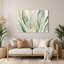 «Thanksgiving Minimalist Leaf Designs», art mural en métal blanc-1302817604
