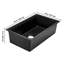 30 Inch Granite Kitchen Sink Undermount Single Bowl Drop-In Basin For RV Bar