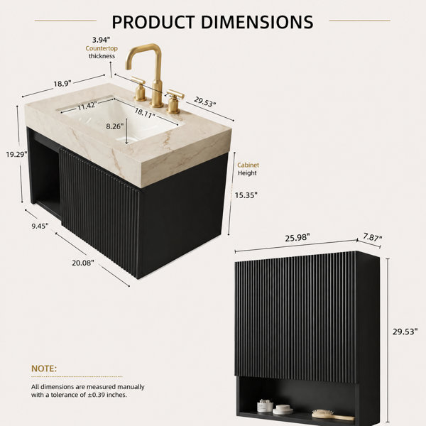 Dimensions du produit