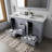 Dukes 60 in W x 22 in D Double Bath Vanity-37292283