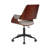 Lithonia Faux Leather Mid-Century Office Chair-458412797