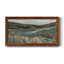 Cuivre coucher de soleil - Peinture sur toile encadrée-1330906005