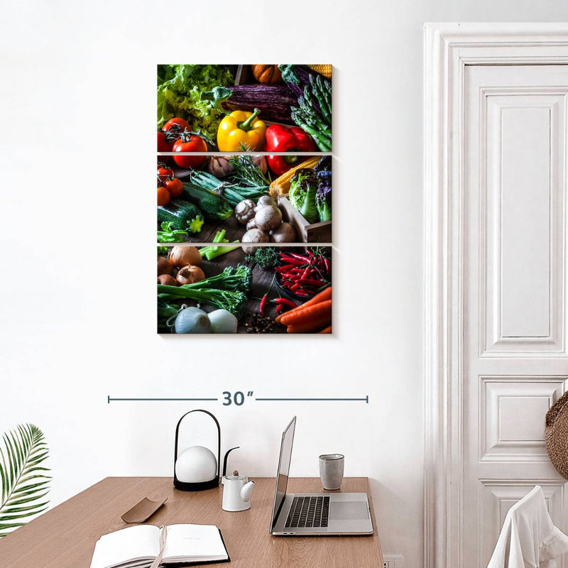 Yarlin Garden Grown Vegetables, 32" H x 20" W