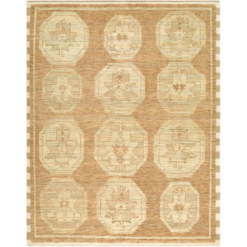 Besni Handmade Wool Ikat Area Rug, Rectangle 10' x 14'