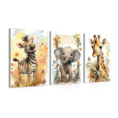 3 Piece Wrapped Canvas Print