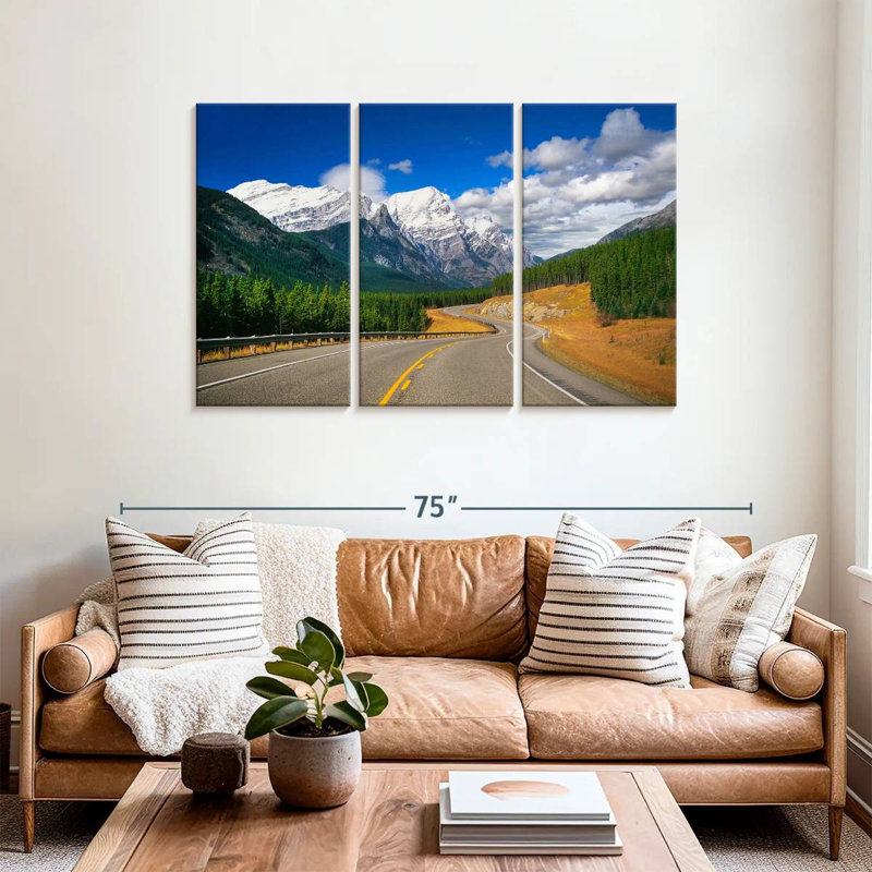 Mehar Canadian Rockies Highway, H 36 po x l 57 po