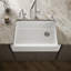 Whitehaven® 33" x 22" Self-Trimming Under-Mount Single-Bowl Kitchen Sink with Tall Apron-13239210