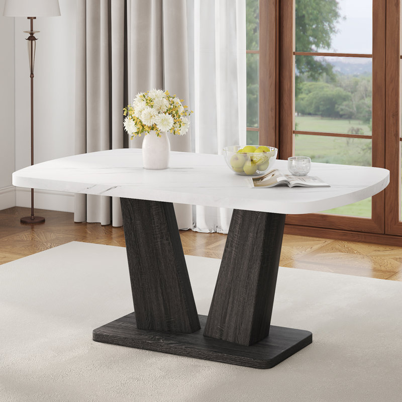 Table repas, Blanc