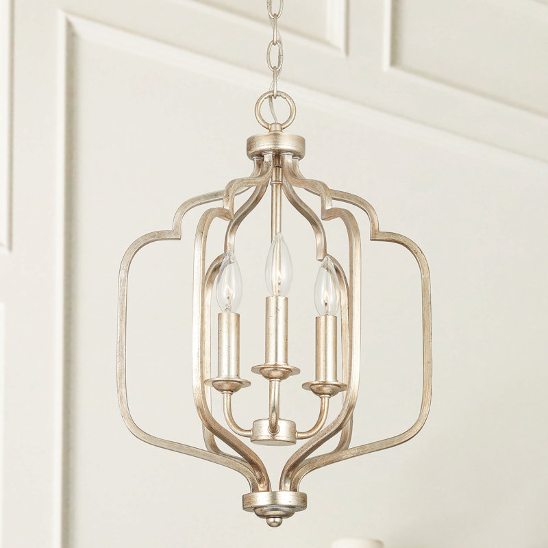 Bathild 3 - Light Dimmable Geometric Chandelier