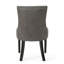 2 Slate Dining Chairs - Modern Look, Ergonomic, Back (2) Microfiber