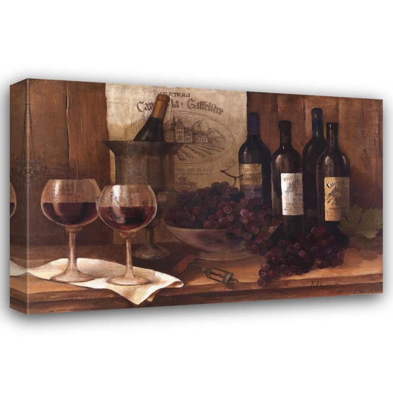 Vin millésimé, H 16 po x l 24 po