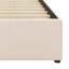 Lit plateforme tapissier avec lit gigogne-2093233527