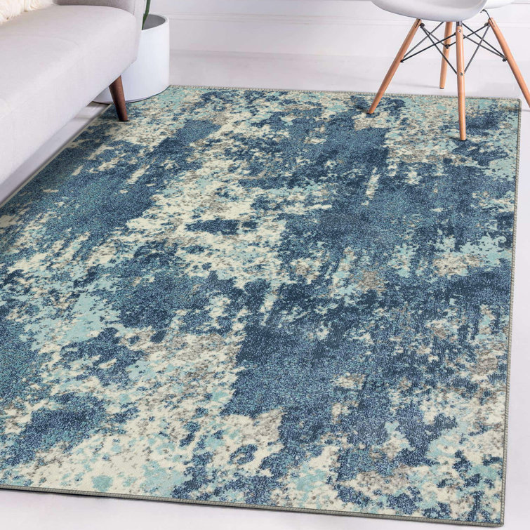 Tapis bleu Kingsbury
