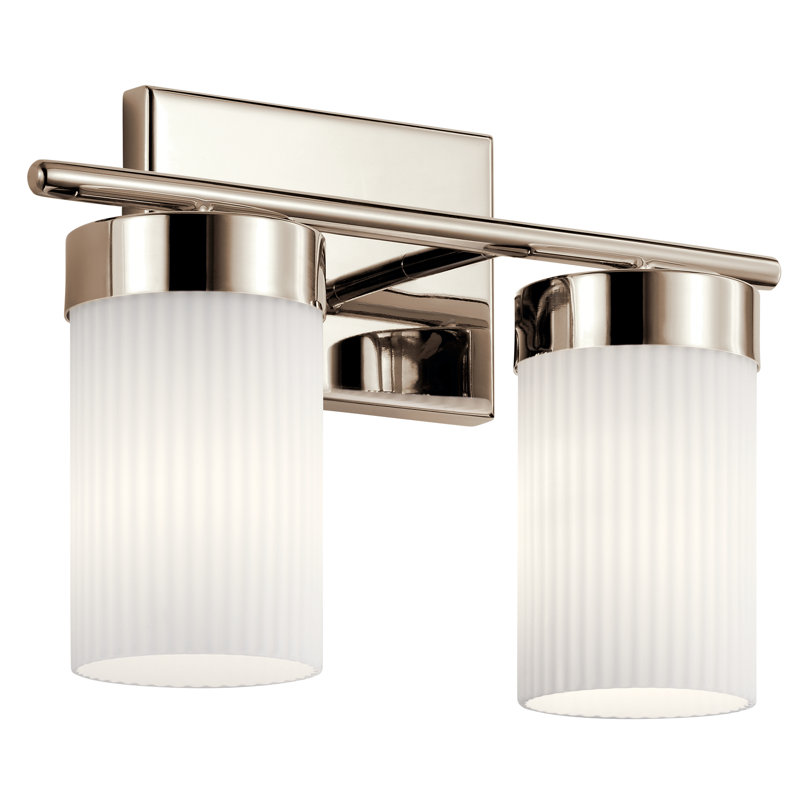 Ciona 2 - Light Vanity Light, Polished Nickel
