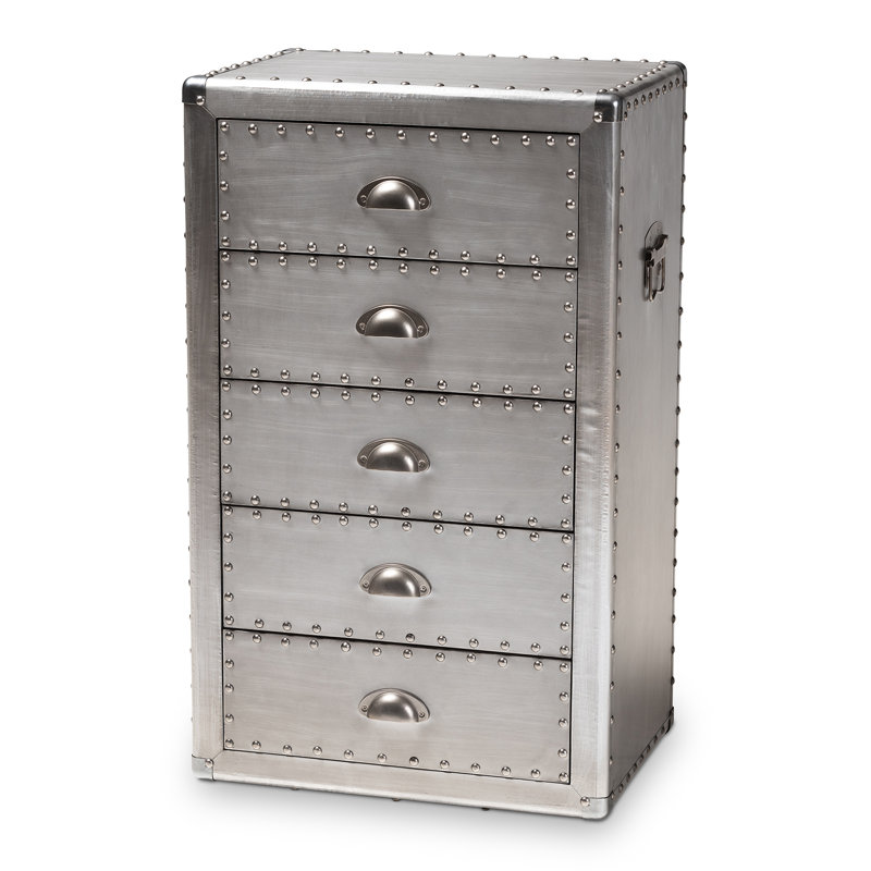 Commode d'appoint 5 tiroirs Rayfield