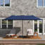 Ayram 457.2 cm W X 274.3 cm D Rectangular Market Parasol with Crank Lift-1463809649