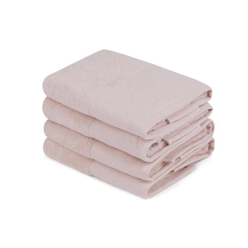 Ensemble de 4 serviettes 100% coton Ravinder