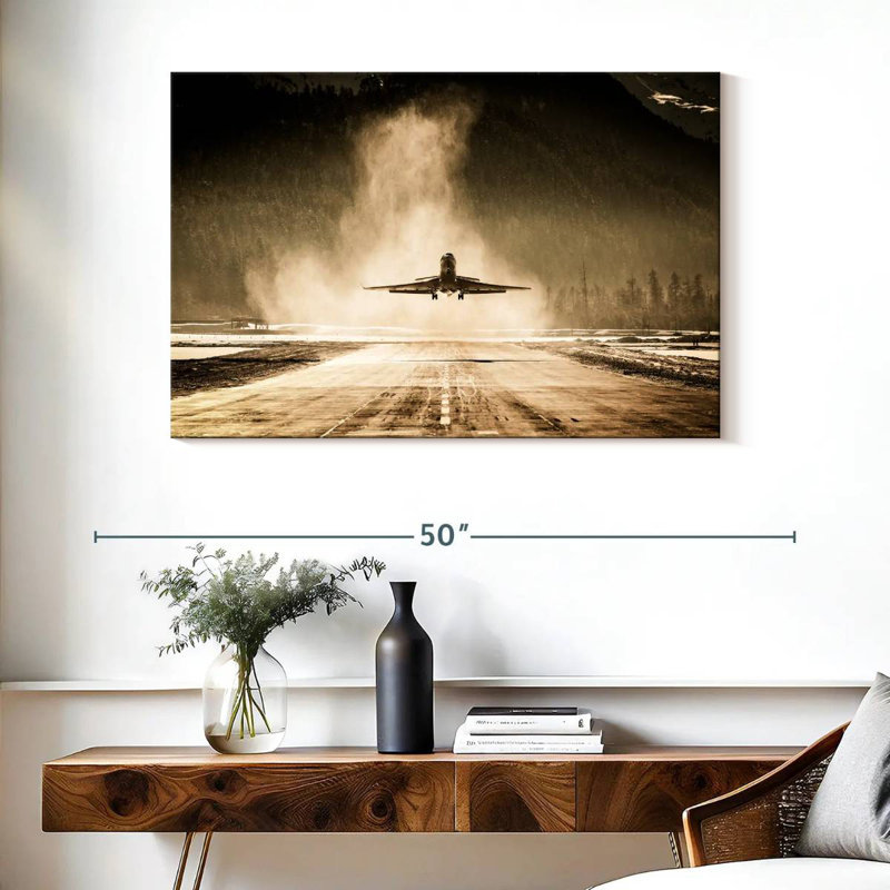 Mehar First Class Plane, 26" H x 39" W