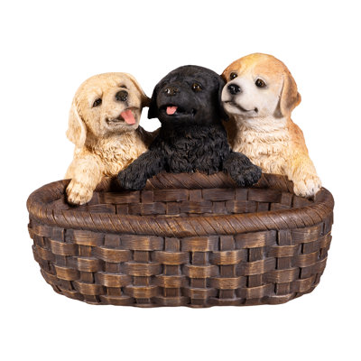 Puppy Resin Planter