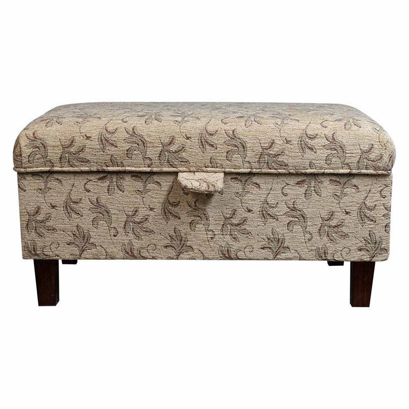 Upholstered Bench with Flip Top