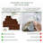 Willow 12 Pieces Towel Set – 100% Combed Cotton, Premium Quality 630 GSM, Chocolate, Ultra-Soft & Highly Absorbent (4 Bath, 4 Hand, 4 Wash Towels set)-50988664-50988651