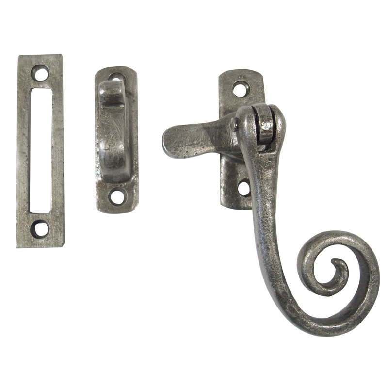 Pewter Hook & Mortice Fastener