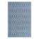 Blue Gitter Indoor/Outdoor Trellis Rug