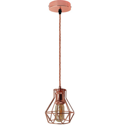 1 - Light Rose Gold Pendant