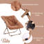 Soft Faux Fur Oversized Folding Accent Chair-935085472