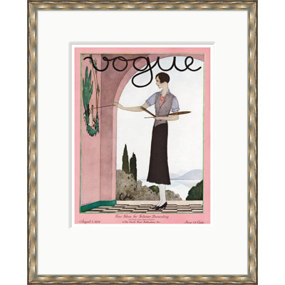 Couverture Vogue, New Ideas for Interior Decorating, Andre E. Marty, 3 août 1929