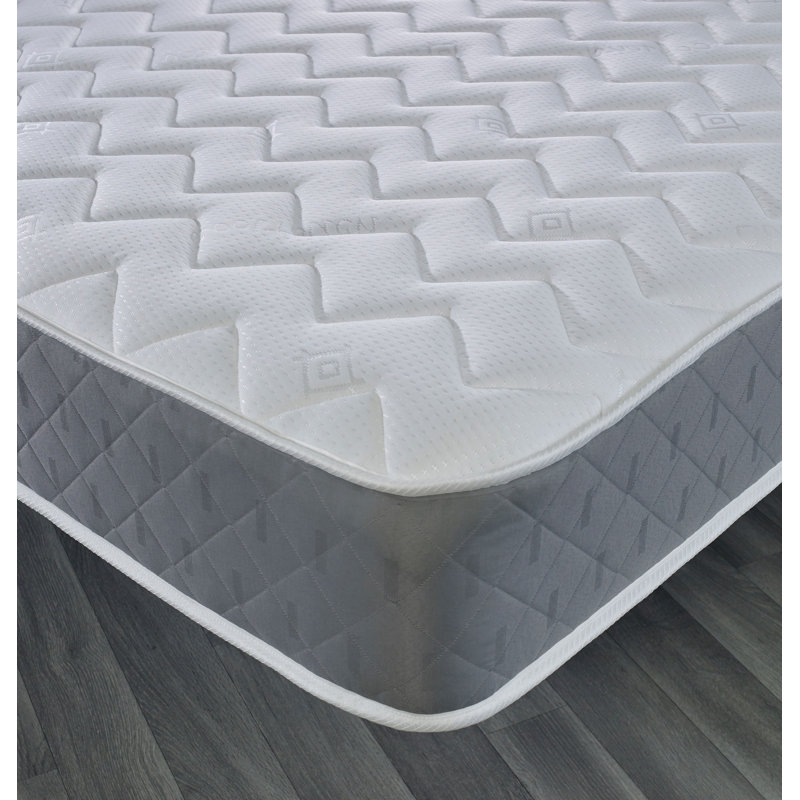 Aradia White Noise Open Coil Mattress, Small Double (4')