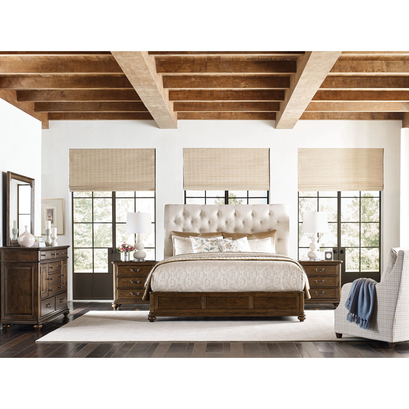 Commode en bois massif 6 tiroirs Skylinn