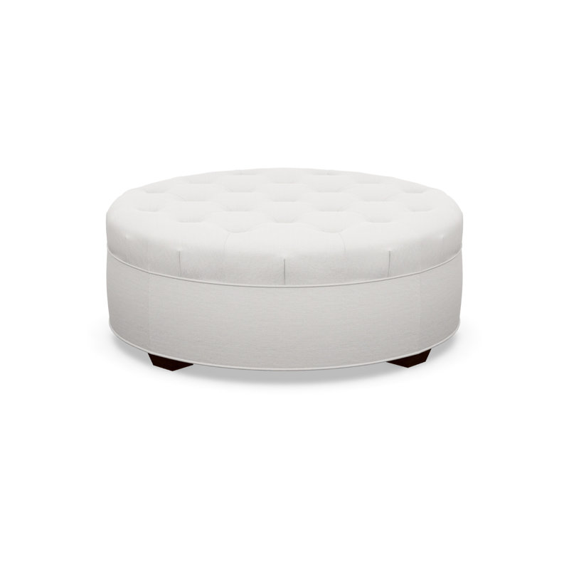 Round Ottoman, Walnut, 3906-73