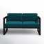 Avion Loveseat - Black-247300372-267548411