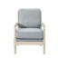 Chaise avec accoudoirs rembourrée Accent
