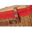 Wicker Lined Gift or Storage Hamper Basket with Lid-282393385-282393388