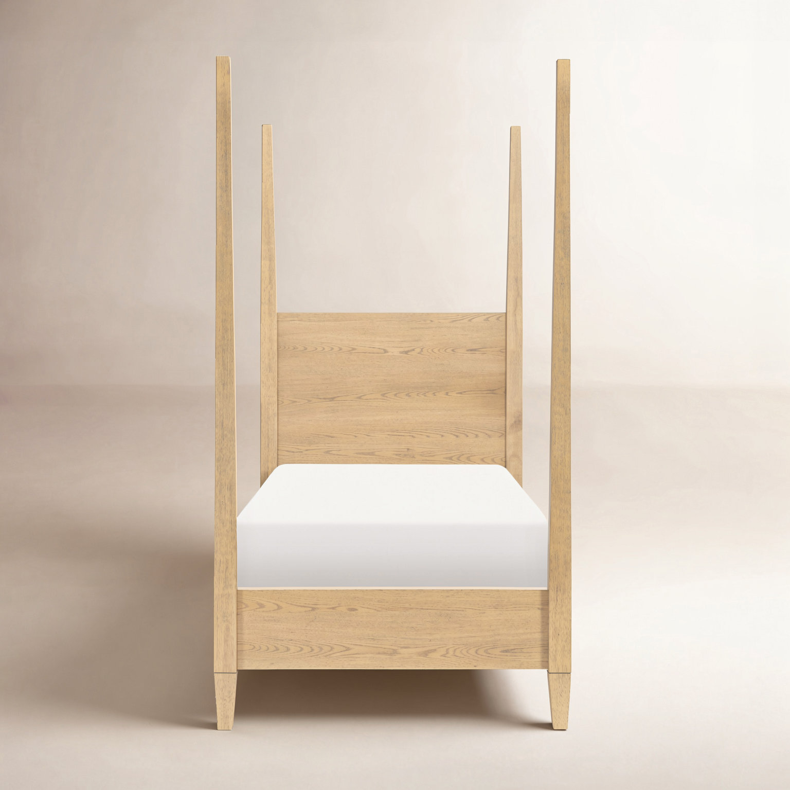 Today's Traditions Poster Bed, Tan, Twin