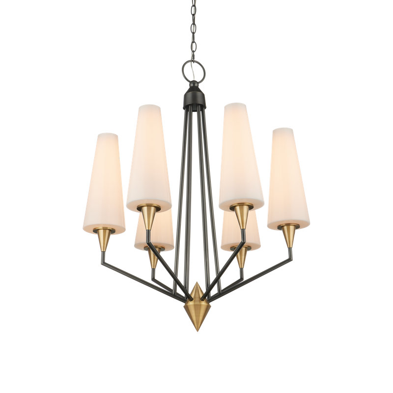 Hennin 6 - Light LED Chandelier