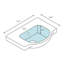 Flo 15.7'' L Bathroom Sink