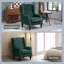 Upholstered Armchair-1500822065