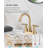 Aris Premium 4" Center Set Bathroom Faucet With Pop-Up Drain-113992226
