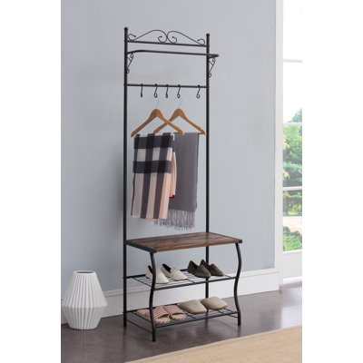 Sikes Entryway Storage Hall Tree