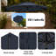 Parasol de marché à 2 niveaux 132 po Beka-1792218316-1821092415