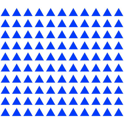 Décalcomanie murale triangles
