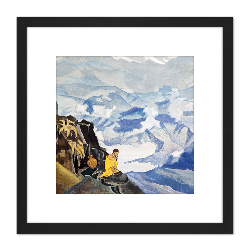 Drops Of Life Landscape by Roerich - Single Picture Frame Painting