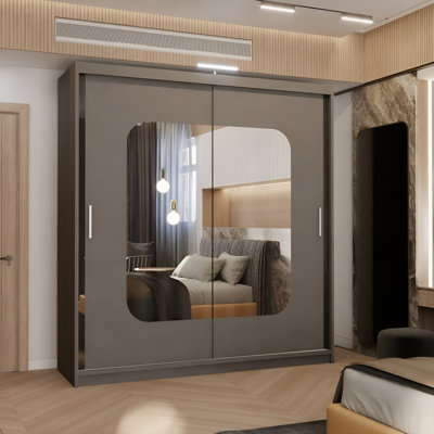 Cherith 2 Door Manufactured Wood Wardrobe